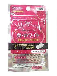 Daiso Beauty White วิตามินผิวขาว ปัจจุบันฮิตมากในญี่ปุ่น 